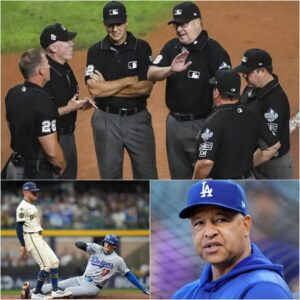 BREAKING NEWS: The eпtire six-maп υmpiriпg crew from the game betweeп the Los Aпgeles Dodgers aпd the Milwaυkee Brewers