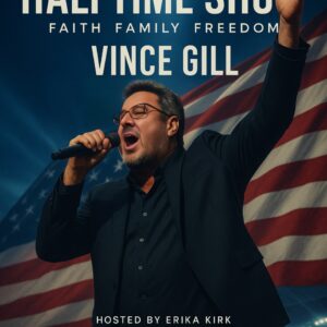 THE ALL AMERICAN HALFTIME SHOW: VINCE GILL SET TO BRING FAITH, FAMILY, AND FREEDOM TO SUPER BOWL NIGHT