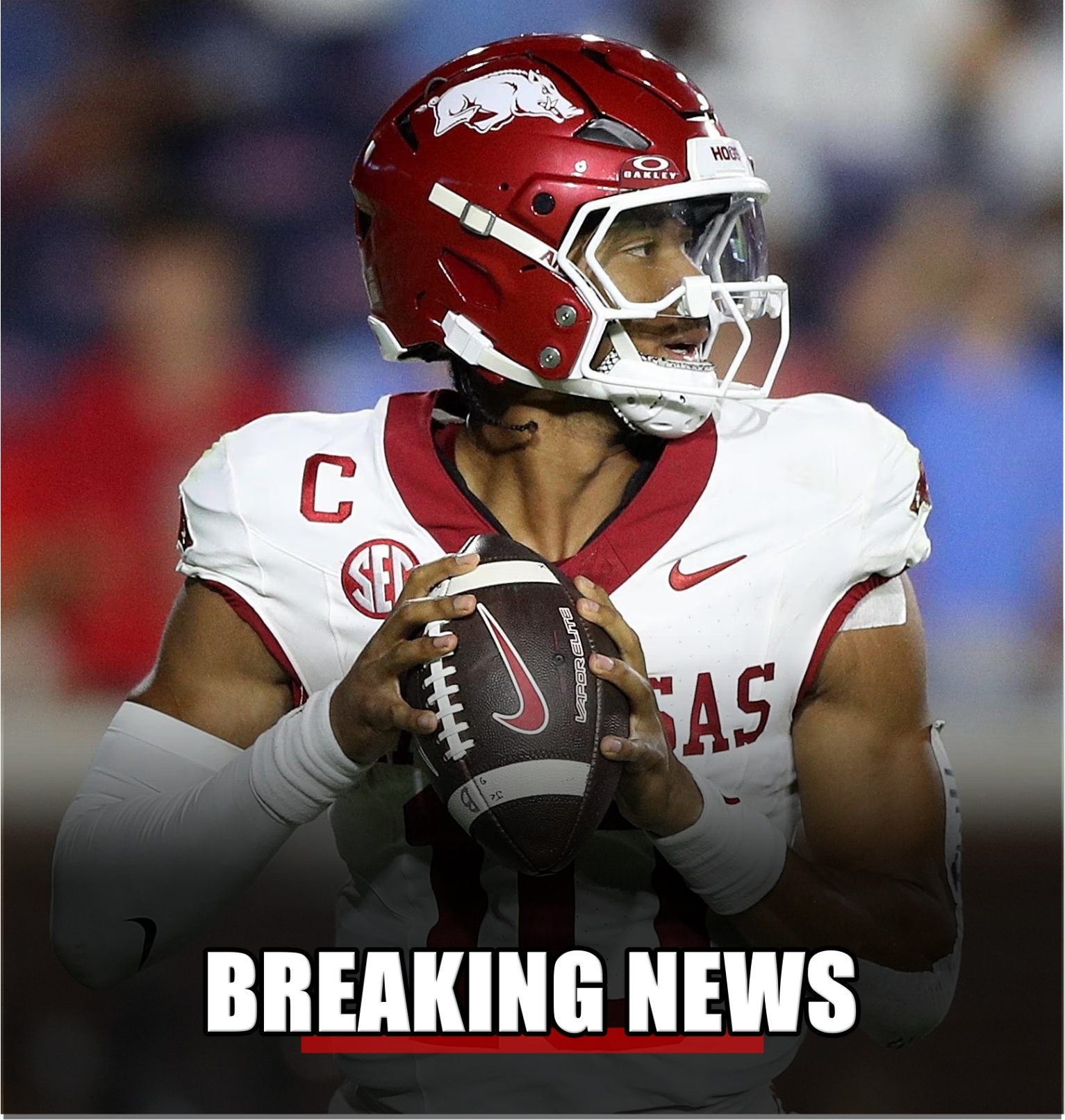 🚨 SHOCK FROM ARKANSAS: Quarterback Taylen Green Suffers Medical Emergency During Practice — Razorbacks and Fans Left in Panic Ahead of Texas A&M Clash 💔 – ryoma