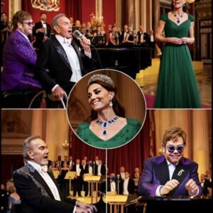 🎹 A NIGHT OF GRACE AND LEGACY: ELTON JOHN, NEIL DIAMOND, AND PRINCESS KATE CREATE HISTORY INSIDE BUCKINGHAM PALACE 🇬🇧✨...htv