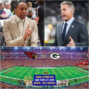 🔥 ESPN EXPLODES: STEPHEN A. SMITH AND TROY AIKMAN CLASH LIVE OVER THE GREEN BAY PACKERS — “YOU TALK LIKE GREEN BAY FORGOT WHO THEY ARE!” 💥