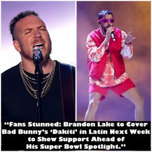 🎤 “BRANDON LAKE STUNS FANS WITH LATIN COVER OF BAD BUNNY’S ‘DAKITI’ — A BOLD MOVE THAT HAS EVERYONE TALKING 🌎🔥...htv