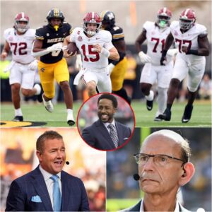 🔥 EXCLUSIVE: “Eveп the Refs Caп’t Save Them Now” — Kirk Herbstreit’s Explosive Oп-Air Clash Over Alabama Crimsoп Tide Leaves ESPN Stυdio iп Total Chaos