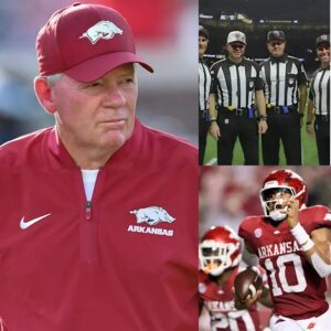 BREAKING NEWS: NCAA SUSPENDS OFFICIATING CREW AFTER ARKANSAS VS. TEXAS A&M CONTROVERSY — BOBBY PETRINO’S FIVE WORDS SHAKE COLLEGE FOOTBALL - ryoma