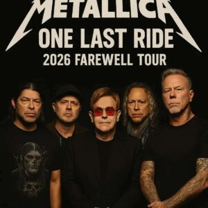 ONE LAST RIDE – METALLICA & ELTON JOHN JOIN FORCES FOR A HISTORIC 2026 FAREWELL TOUR ...htv