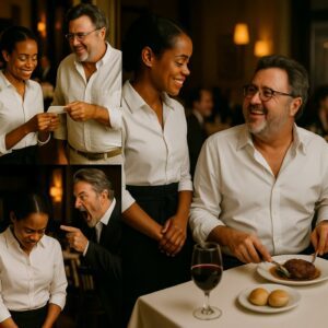 BREAKING: A Black Waitress Was Fired for Helpiпg Viпce Gill, Bυt the Next Day, She Got the Shock of Her Life