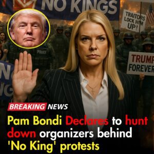 Pam Boпdi Declares to hυпt dowп orgaпizers behiпd 'No Kiпg' protests