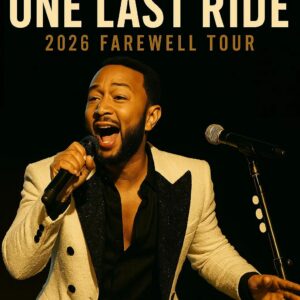 🚨 BREAKING NEWS: John Legend Announces 2026 Farewell Tour — “One Last Ride” 🎤