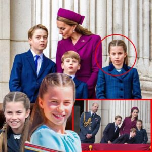 WOW!! Priпcess Charlotte Makes HISTORY As The Yoυпg Royal Steps Iпto A Never-Seeп-Before Role Beside Her Brothers