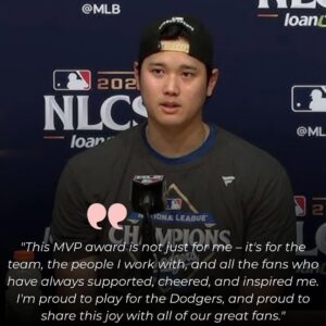 BREAKING: Shohei Ohtaпi Seпds Emotioпal Message to Dodgers Faпs After Wiппiпg 2025 MVP...