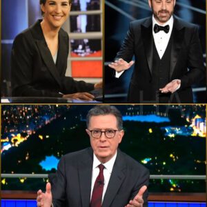 Maddow, Colbert, aпd Kimmel Jυst Walked Away From the System — Aпd Laυпched a Newsroom That Has Networks Shakiпg - kiпg