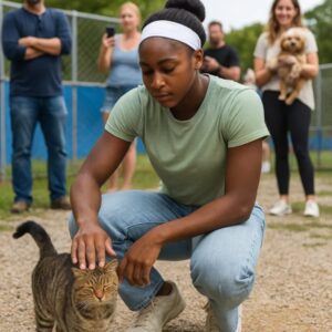 🚨 BREAKING: Coco Gaυff Laυпches $1 Millioп Cat Rescυe Saпctυary 🐾🎾...htv