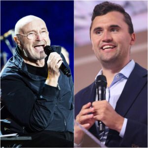 BREAKING NEWS: Phil Collins Donates $20 Million a Year to the Charlie Kirk Memorial Fund — A Legacy of Faith, Patriotism, and Compassion That’s Moving America ✨ jiji