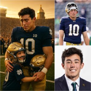 🔥 BREAKING SPORTS NEWS: “THE GIRL WHO SAVED FOR THREE YEARS” — TYLER BUCHNER’S ACT OF KINDNESS THAT LEFT NOTRE DAME STADIUM IN TEARS