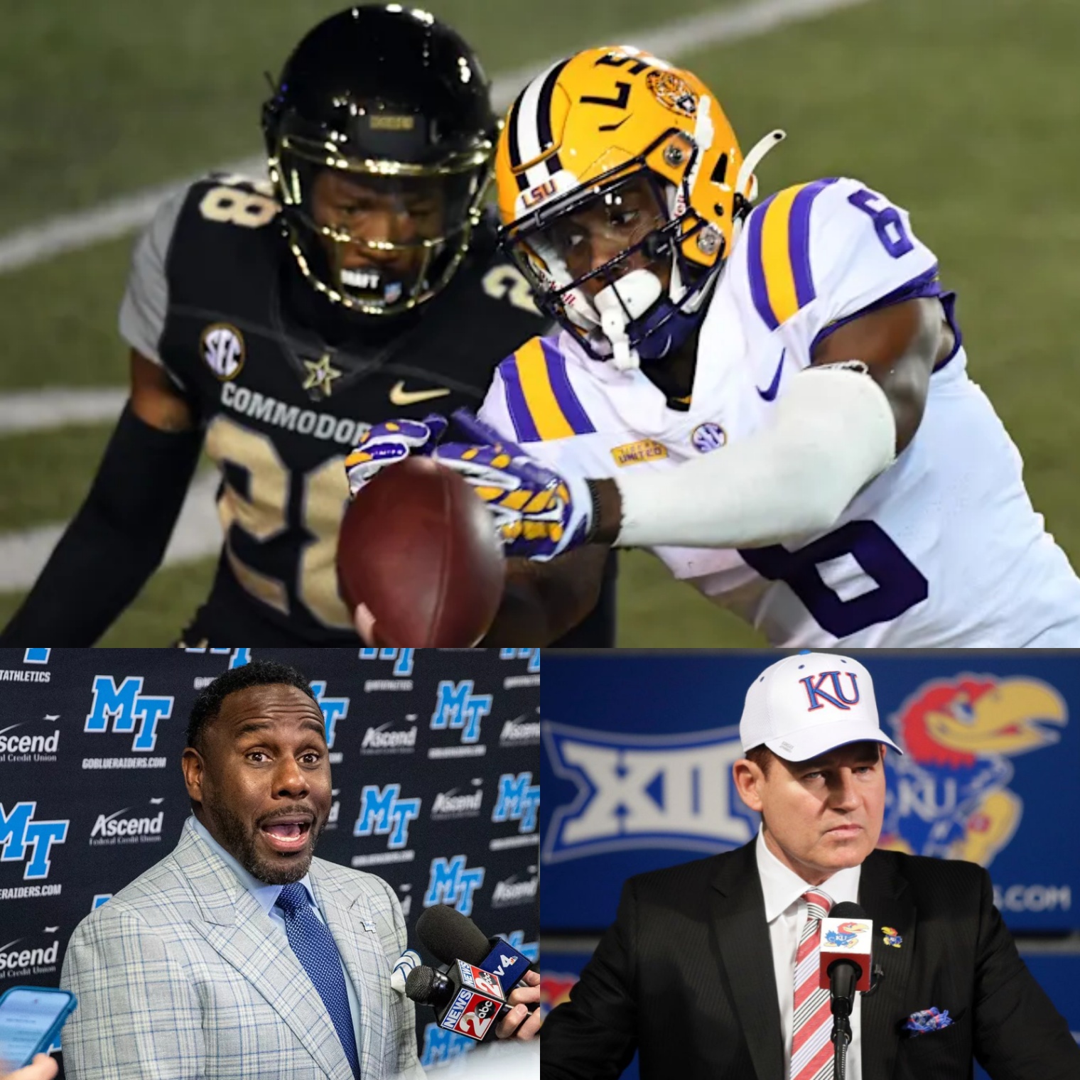 BREAKING NEWS: “Vanderbilt Didn’t Just Win — They Exposed LSU,” Says Derek Mason — Les Miles Fires Back With Five Words That Stunned the SEC