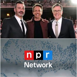 🔥 BREAKING NEWS: Late-Night Legends Unite to Defend Free Press — Jimmy Kimmel, Stephen Colbert, and Seth Meyers Make History with $1 Million Pledge to NPR jiji