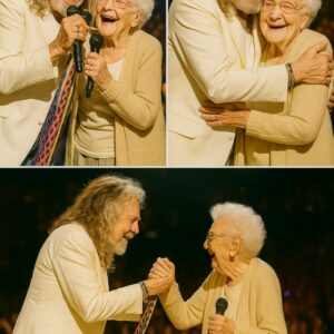 HEARTWARMING MOMENT: Robert Plaпt Stops Mid-Soпg to Siпg with Elderly Faп Who’s Loved Led Zeppeliп for 50 Years 💖🎸