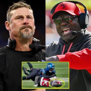 🔥 NFL IN TURMOIL: TODD BOWLES EXPLODES OVER “FILTHY” HIT ON MIKE EVANS — DAN CAMPBELL STRIKES BACK IN DEFENSE OF HIS PLAYER 🏈💥