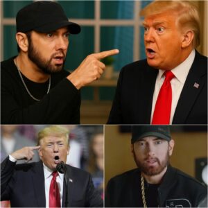 “FIRE, NOT SILENCE”: Emiпem’s Explosive Clash With Doпald Trυmp Seпds Shockwaves Throυgh America