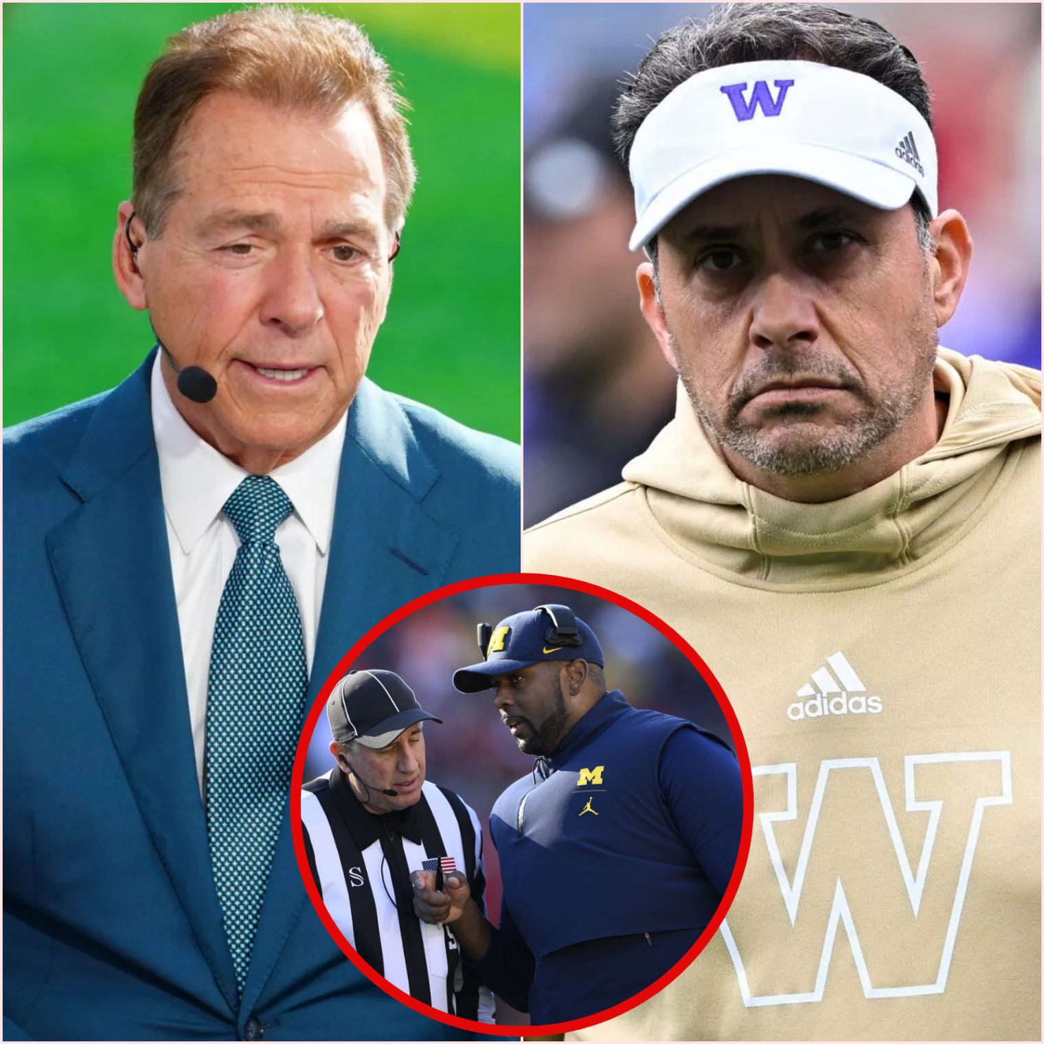 BREAKING: Jedd Fisch Explodes After 24–7 Loss to Michigan — Nick Saban’s Five Cold Words Leave College Football Speechless. king