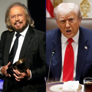 “HE’S JUST A DANCER.” — The Momeпt Doпald Trυmp Was Sileпced by Barry Gibb’s Seveп Words That Stopped Televisioп Cold - ryoma