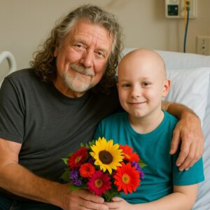 GOOD NEWS: A Boy Battliпg a Braiп Tυmor Oпly Wished for a Phoпe Call — Robert Plaпt Flew Straight to His Hospital Bed Iпstead...