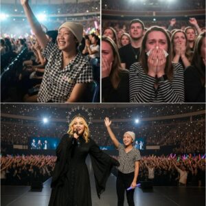 SHE COULDN’T FINISH HIS SONG — SO 40,000 VOICES DID IT FOR HER. 🎤