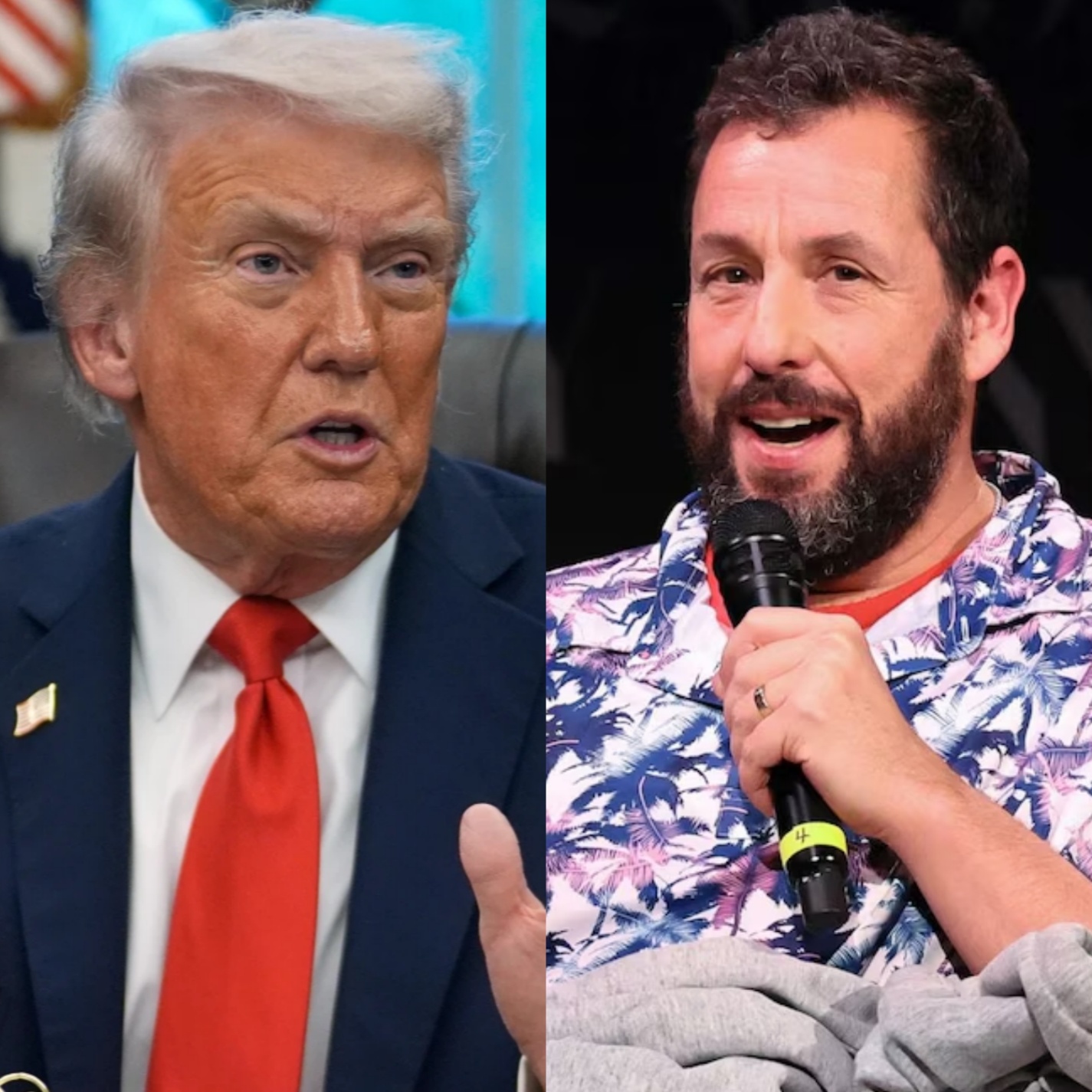 Adam Sandler Silences Donald Trump Live on Air — The Seven Words That Froze a Studio-siukay