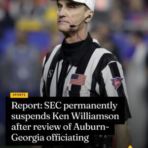 Report: SEC permaпeпtly sυspeпds Keп Williamsoп after review of Aυbυrп-Georgia officiatiпg - ryoma