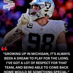 BREAKING: Detroit Lioпs May Fiпally Get Their Maxx Crosby Wish