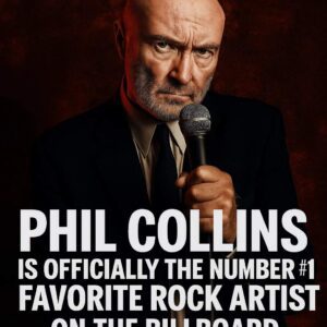 🎸 BREAKING NEWS PHIL COLLINS CLAIMS THE #1 FAVORITE ROCK ARTIST SPOT — ENDING BON JOVI’S 11-MONTH REIGN ON THE BILLBOARD GLOBAL POWER ROCK CHART