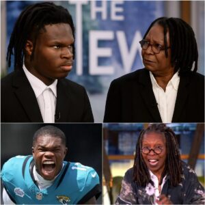 WHOOPI GOLDBERG EXPLODES ON TRAVIS HUNTER OF THE JACKSONVILLE JAGUARS — HE SLAMS TABLE, CALLS OUT “HYPOCRISY,” AND WALKS OFF SET AFTER SAYING SIX WORDS THAT SHOOK AMERICA