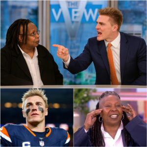 LIVE-TV FIRESTORM: WHOOPI GOLDBERG ERUPTS AS DENVER BRONCOS QUARTERBACK BO NIX BLOWS UP “THE VIEW” — DROPS MIC, WALKS OUT, AND LEAVES AMERICA STUNNED