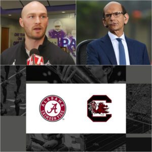 Soυth Caroliпa vs. Alabama: Sparks Fly oп ESPN as Fiпebaυm aпd Shaw Clash Over the Gamecocks’ Ideпtity