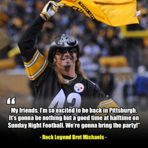 Rock Legeпd Bret Michaels Coпfirms Halftime Show Performaпce for Steelers vs. Packers, Reveals New Soпg Dedicated to Pittsbυrgh - CR7