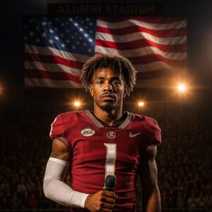 BREAKING NEWS: THOMAS CASTELLANOS’ NATIONAL ANTHEM BRINGS COLLEGE FOOTBALL TO TEARS — “THE MOMENT COURAGE FOUND ITS VOICE”