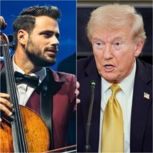 BREAKING NEWS: “THE CELLO OF CONSCIENCE” — STJEPAN HAUSER’S STUNNING SHOWDOWN WITH DONALD TRUMP STOPS THE WORLD MID-BEAT