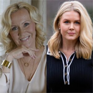 “THE MOMENT THE WORLD STOOD STILL” — AGNETHA FÄLTSKOG’S LIVE SHOWDOWN WITH KAROLINE LEAVITT STUNS THE INTERNET 🎤🔥 - ryoma