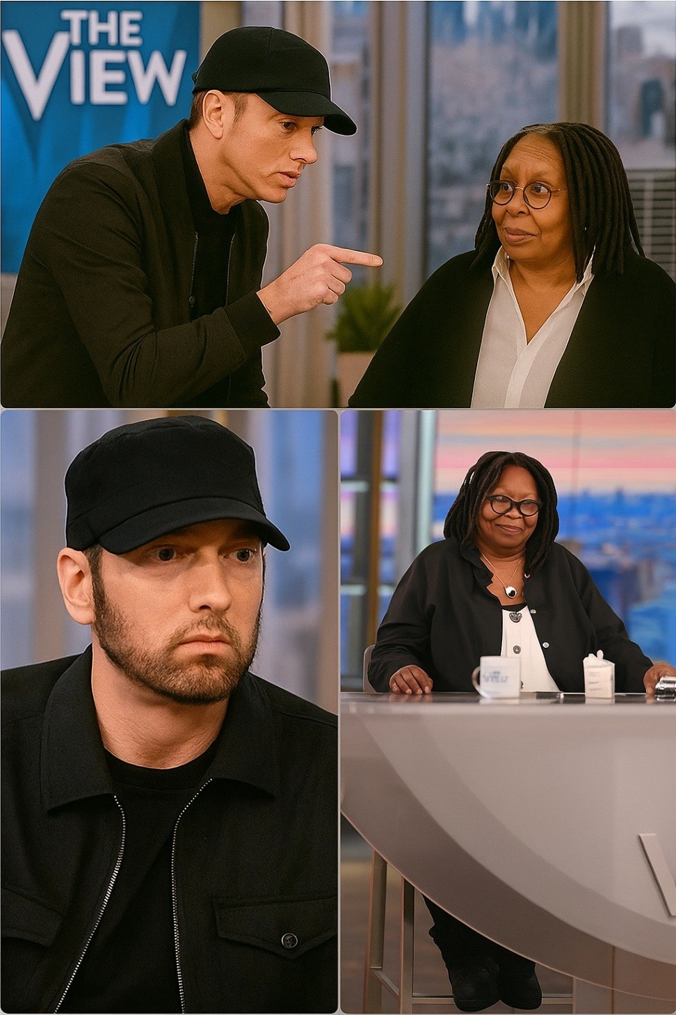 BREAKING NEWS: “GET HIM OFF MY STAGE!” — EMINEM EXPLODES ON THE VIEW AND SHUTS DOWN LIVE TV IN A MOMENT THE WORLD CAN’T STOP REWATCHING