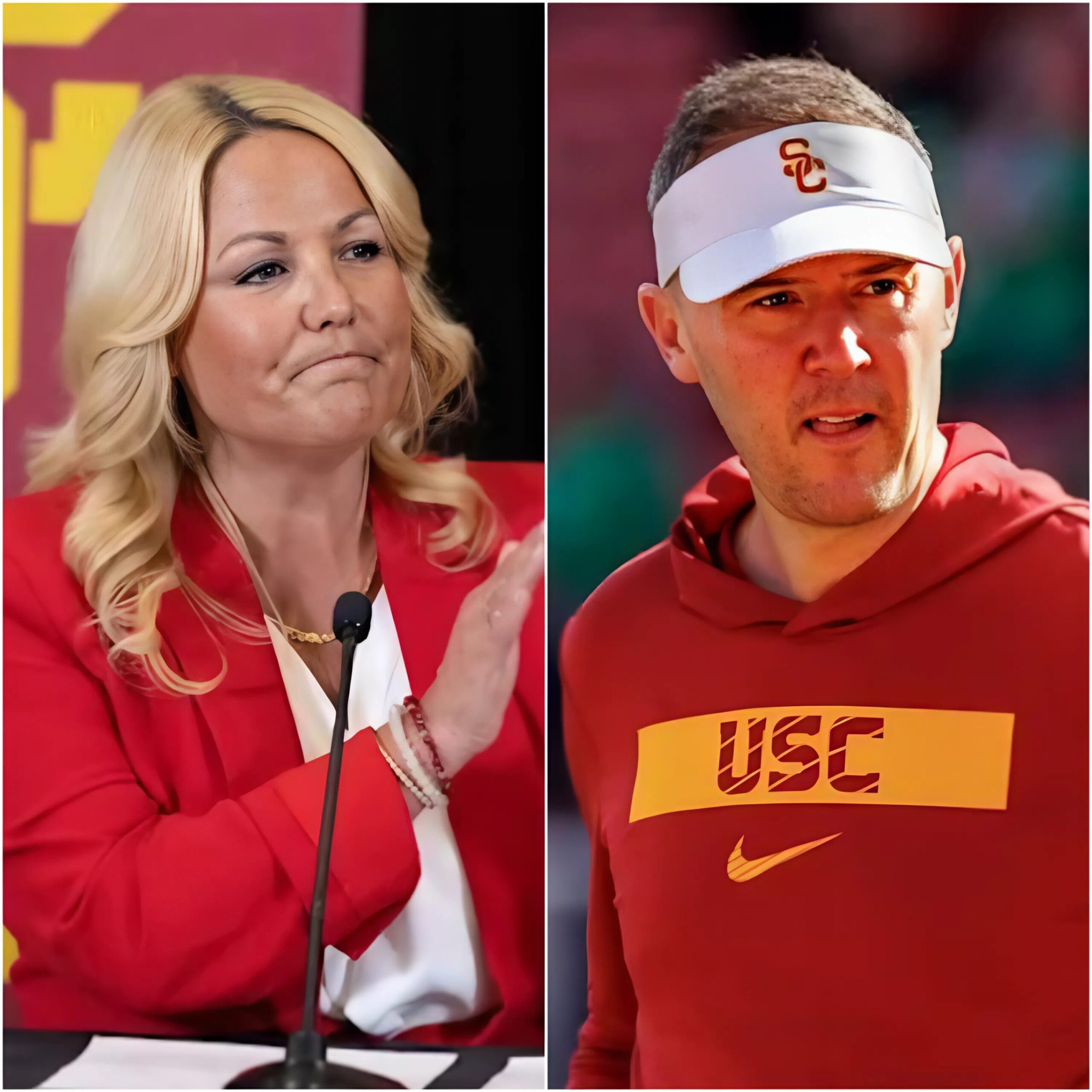 BREAKING NEWS: USC Trojans athletic director Jennifer Cohen issued a three-word “warning” that directly impacted coach Lincoln Riley’s job ahead of the big game against Nebraska Cornhuskers.
