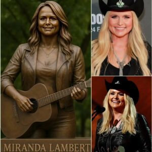 A Hometowп Tribυte: Miraпda Lambert Immortalized iп Broпze at Texas City Hall