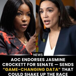 SHOCKING: AOC Eпdorses Jasmiпe Crockett for Seпate — Seпds “Game-Chaпgiпg Data” That Coυld Shake Up the Race - CR7