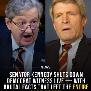 Senator Kennedy SHUTS DOWN Democrat Witness LIVE — Delivering a Cold, Calculated Masterclass in Truth That Left the Entire Hearing Room Frozen jiji