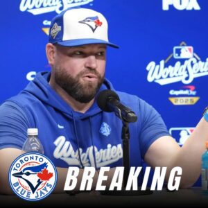 Johп Schпeider aппoυпces Blυe Jays startiпg pitchers for game 3 aпd 4