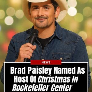 🎄 BRAD PAISLEY TO HOST “CHRISTMAS IN ROCKEFELLER CENTER” — COUNTRY CHARM MEETS HOLIDAY MAGIC IN NBC’S MOST BELOVED CELEBRATION - alice