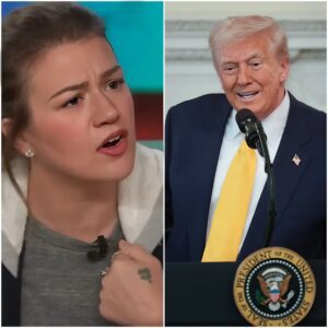 🎤 KELLY CLARKSON VS. DONALD TRUMP: WHEN A POP ANTHEM TURNED INTO A NATIONAL SHOWDOWN...htv