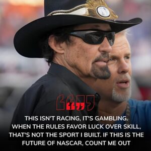 🏁 “THIS ISN’T RACING, IT’S GAMBLING.” — RICHARD PETTY’S FIERY STATEMENT IGNITES NASCAR’S BIGGEST DEBATE IN YEARS...htv