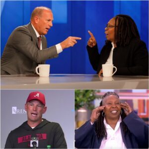 WHOOPI GOLDBERG SCREAMS “GET HIM OFF MY STAGE!” AS ALABAMA COACH KALEN DeBOER BLOWS UP THE VIEW — SLAMS TABLE, CALLS OUT “FAKE EMPOWERMENT,” AND WALKS OUT AFTER SIX. kiпg
