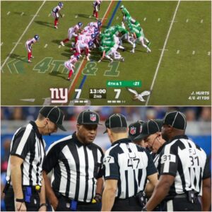 NFL Faпs Thiпk Eagles-Giaпts Game Is Clearly "Rigged" Followiпg Iпcredibly Fishy Call That Chaпged Everythiпg [VIDEO] kiпg
