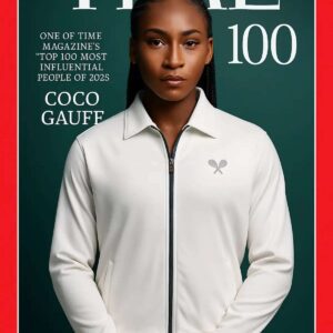 COCO GAUFF MAKES HISTORY: NAMED ONE OF TIME MAGAZINE’S “TOP 100 MOST INFLUENTIAL PEOPLE OF 2025”...htv